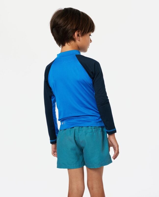 Rip Curl Shock Upf Long Sleeve Rash Vest - Boys (1-8 Years) Blue Gum. Rip Curl Rashvests in Toddlers Rashvests & Toddlers Wetsuits. Code: TNFTRV