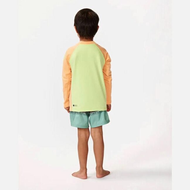 Rip Curl Icons Uv Brushed Long Sleeve Rash Vest - Boys (1-8 Years) Lime. Rip Curl Rashvests in Toddlers Rashvests & Toddlers Wetsuits. Code: TNHTRV