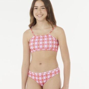 Rip Curl Sunset Check Rib Bikini - Pink. Rip Curl Swimwear - Separates in Girls Swimwear - Separates & Girls Swimwear. Code: 02YGSW