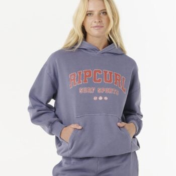 Rip Curl Varsity Sports Oversized Hood Blue Grey. Rip Curl Hoodies in Womens Hoodies & Womens Jackets, Jumpers & Knits. Code: 09UWFL