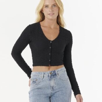 Rip Curl Sunset Luau Texture Ls Te Black. Rip Curl Tees - Long Sleeve in Womens Tees - Long Sleeve & Womens T-shirts & Singlets. Code: 0KNWTE