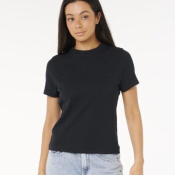 Rip Curl Classic Fitted Tee Black. Rip Curl Tees in Womens Tees & Womens T-shirts & Singlets. Code: 0LTWTE