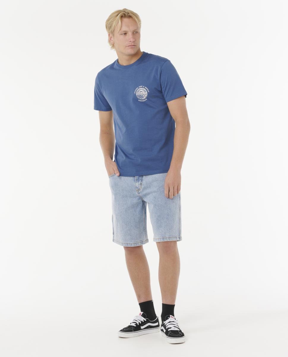 Rip Curl Sunsets Destination Tee Light Navy Aust. Rip Curl Tees in Mens Tees & Mens T-shirts & Singlets. Code: 0ONMTE