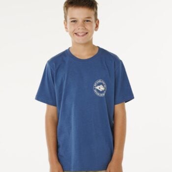 Rip Curl Stapler Tee - Boy Light Navy. Rip Curl Tees in Boys Tees & Boys T-shirts & Singlets. Code: 129BTE