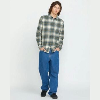 Volcom Caden Plaid Ls Dark Slate. Volcom Shirts - Long Sleeve in Mens Shirts - Long Sleeve & Mens Shirts. Code: A0512501
