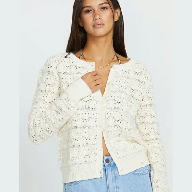 Volcom Baby Gurrl Cardi Bone. Volcom Knitwears in Womens Knitwears & Womens Jackets, Jumpers & Knits. Code: B0712500