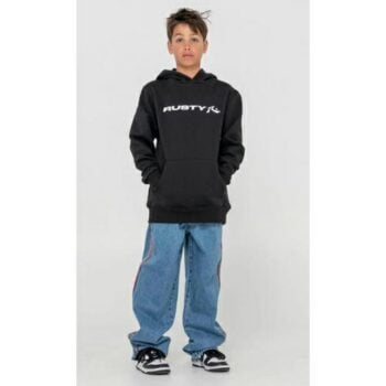 Rusty Vital Rusty Hooded Fleece Black. Rusty Hoodies in Boys Hoodies & Boys Jackets, Jumpers & Knits. Code: FTB0310