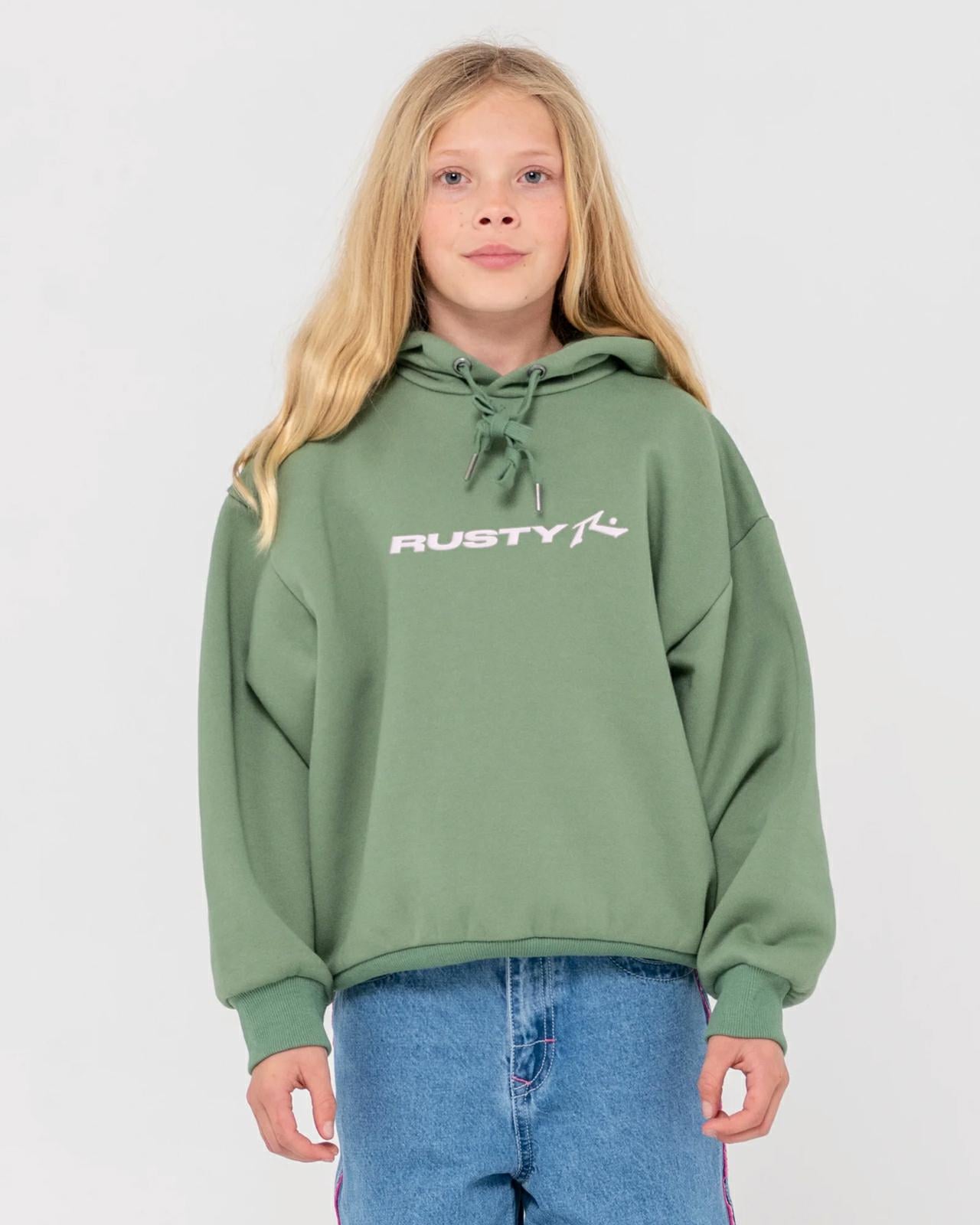 Rusty Rusty Essentials Hooded F Shadow Army. Rusty Knitwears in Girls Knitwears & Girls Jackets, Jumpers & Knits. Code: FTG0033