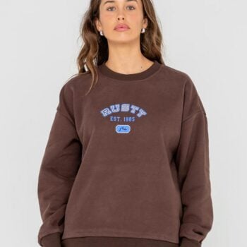 Rusty College Dropout Oversized Java. Rusty Knitwears in Womens Knitwears & Womens Jackets, Jumpers & Knits. Code: FTL0848
