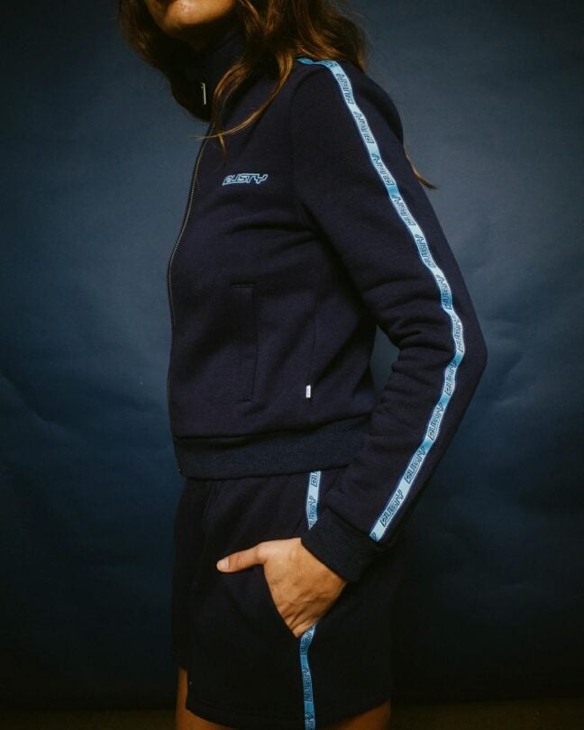 Rusty Midnights Long Sleeve Zip Atlantic Blue. Rusty Knitwears in Womens Knitwears & Womens Jackets, Jumpers & Knits. Code: FTL0853