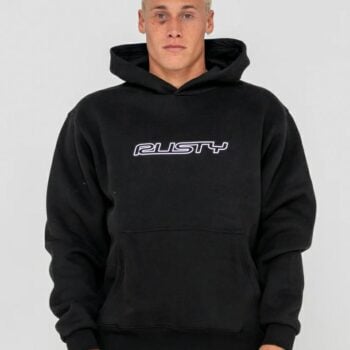 Rusty Flip Daddy Hooded Fleece Black. Rusty Hoodies in Mens Hoodies & Mens Jackets, Jumpers & Knits. Code: FTM1154