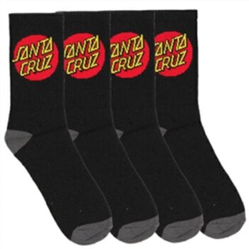 Santa Cruz Skateboards Classic Dot 4pack Black S Black. Santa Cruz Skateboards Socks, Underwear, Pyjamas in Boys Socks, Underwear, Pyjamas & Boys Footwear. Code: SB1221601