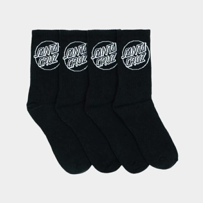Santa Cruz Skateboards Other Dot Crew Socks 4pk Black White. Santa Cruz Skateboards Socks, Underwear, Pyjamas in Boys Socks, Underwear, Pyjamas & Boys Footwear. Code: SB1221652