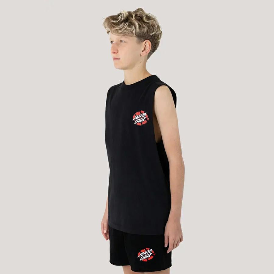 Santa Cruz Skateboards Sc Meek Og Slasher Muscle Black. Santa Cruz Skateboards Singlets & Tanks in Boys Singlets & Tanks & Boys T-shirts & Singlets. Code: SB324-SV02
