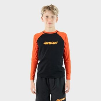 Santa Cruz Skateboards Craft Stripe Front Rashie Black Red. Santa Cruz Skateboards Rashvests in Boys Rashvests & Boys Wetsuits. Code: SB324-SW02