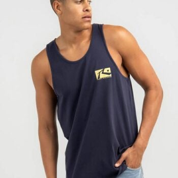 Rusty Boxed In Tank Boys Vallarta Blue. Rusty Singlets & Tanks in Boys Singlets & Tanks & Boys T-shirts & Singlets. Code: TSB0170