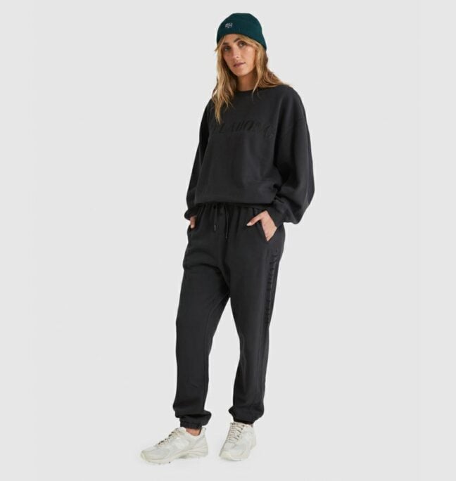 Billabong Baseline Trackpant Washed Black. Billabong Track Pants in Womens Track Pants & Womens Pants & Jeans. Code: UBJFB00121