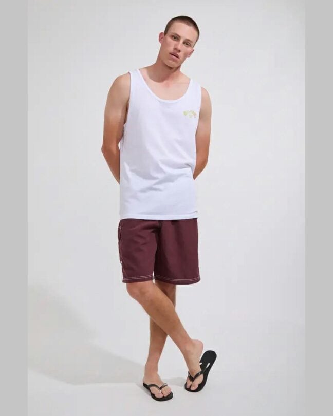 Billabong Arch Fill Tk White. Billabong Singlets & Tanks in Mens Singlets & Tanks & Mens T-shirts & Singlets. Code: UBYZT00721
