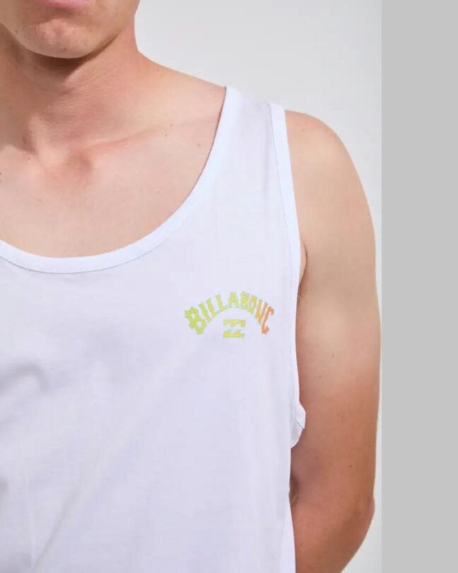 Billabong Arch Fill Tk White. Billabong Singlets & Tanks in Mens Singlets & Tanks & Mens T-shirts & Singlets. Code: UBYZT00721