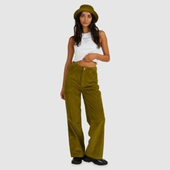 Rvca Elsa Cord Pant Monstera. Rvca Pants in Womens Pants & Womens Pants & Jeans. Code: UVJNP00128