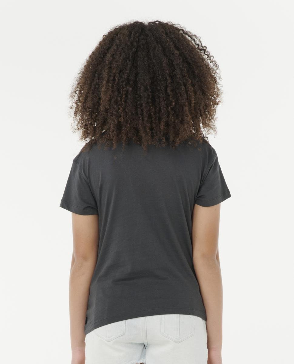 Rip Curl Sunset Skies Art Tee - Girls (8-16 Years) Washed Black. Rip Curl Tees in Girls Tees & Girls T-shirts & Singlets. Code: 050GTE