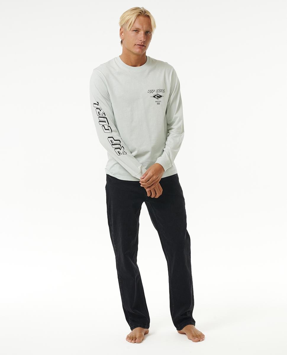 Rip Curl Fade Out Icon L/s Tee Light Green. Rip Curl Tees - Long Sleeve in Mens Tees - Long Sleeve & Mens T-shirts & Singlets. Code: 0BQMTE