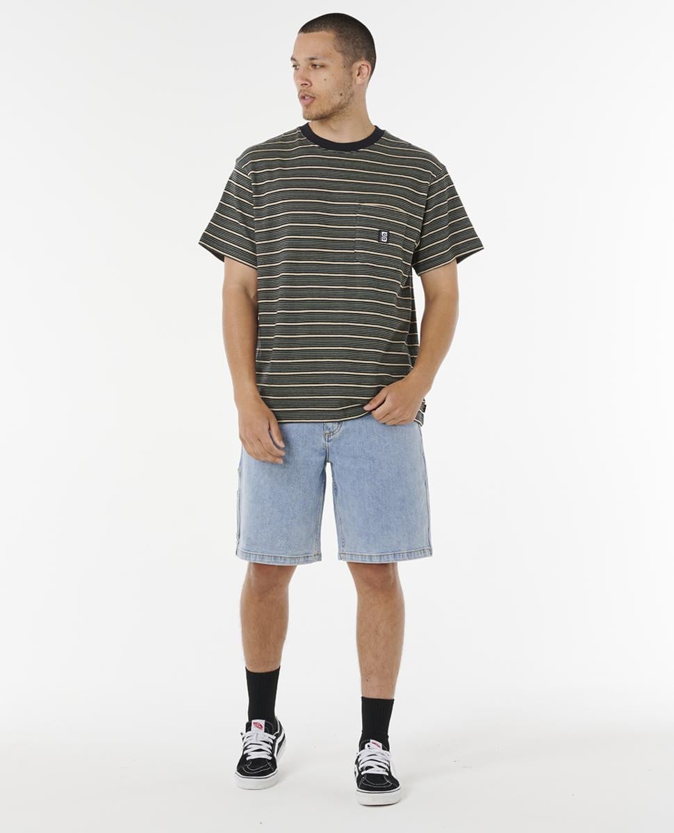 Rip Curl Search Stripe Tee Black. Rip Curl Tees in Mens Tees & Mens T-shirts & Singlets. Code: 0THMTE