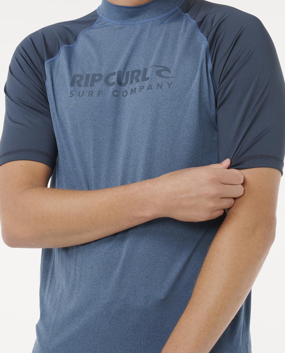 Rip Curl Shock Upf S/s Navy Marle. Rip Curl Rashvests in Mens Rashvests & Mens Wetsuits. Code: 16HMRV