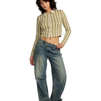 Rvca Willow Ls Eucalyptus. Rvca Shirts - Long Sleeve in Womens Shirts - Long Sleeve & Womens Shirts. Code: 23B033509