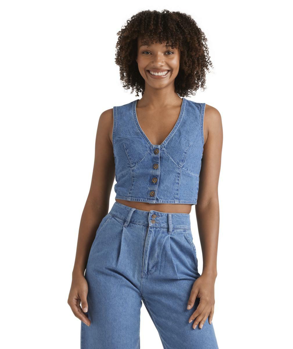 Billabong Indigo Skies Top Salt Washed. Billabong Fashion Tops in Womens Fashion Tops & Womens T-shirts & Singlets. Code: 24B043502