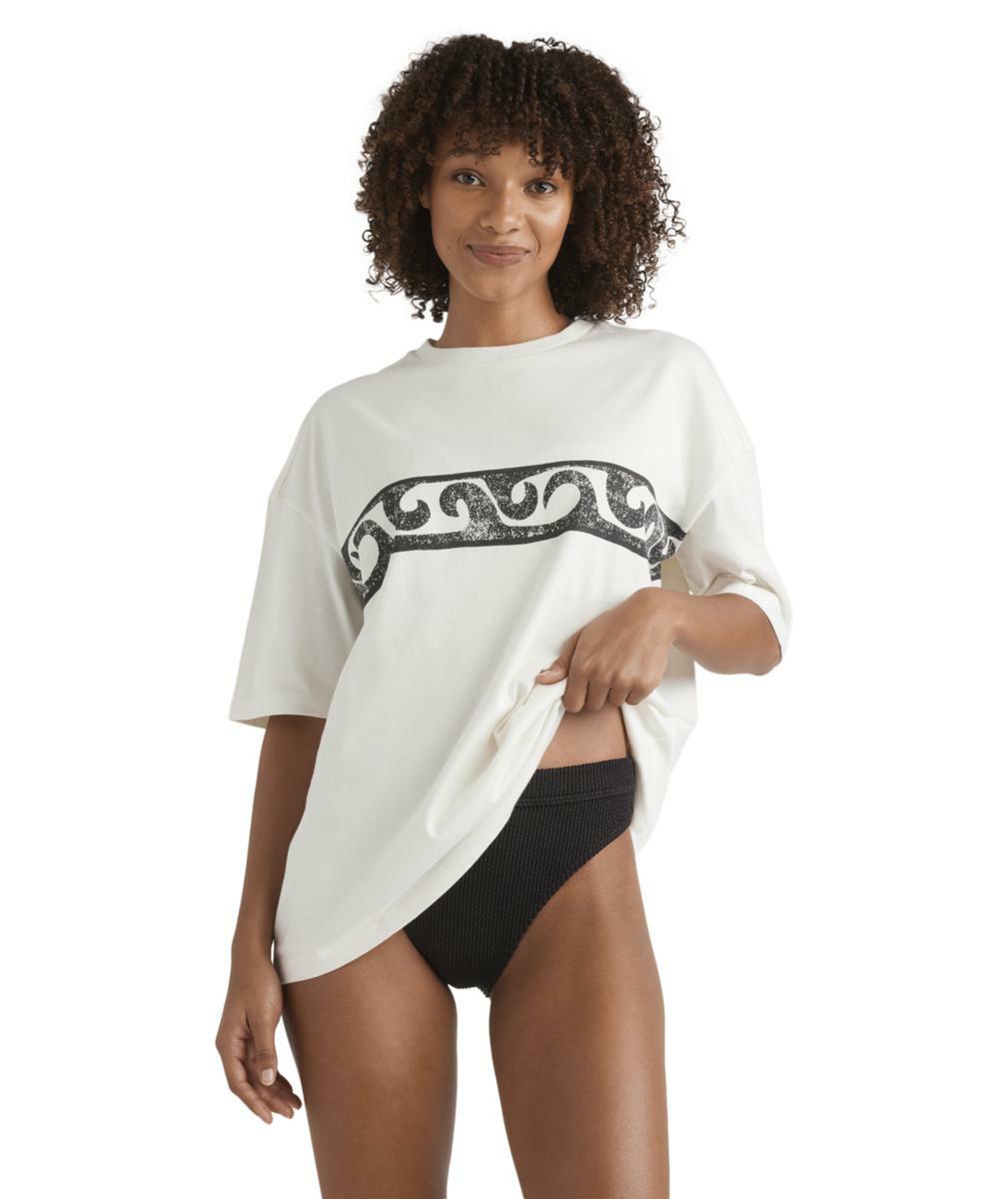 Billabong Wave Fade Tee Salt Crystal. Billabong Tees in Womens Tees & Womens T-shirts & Singlets. Code: 24B353577