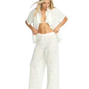 Billabong Eyelet Crush Elst Pnt Salt Crystal. Billabong Pants in Womens Pants & Womens Pants & Jeans. Code: 24O602504