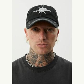 Afends Spiked Six Pannel Cap Black. Afends Hats & Caps in Mens Hats & Caps & Mens Headwear. Code: A253600