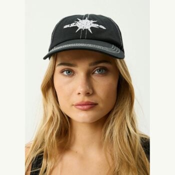 Afends Spiked Six Pannel Cap Black. Afends Hats & Caps in Mens Hats & Caps & Mens Headwear. Code: A253600
