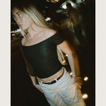 Rusty Ciao Bella Off Shoulder T Black. Rusty Tees in Womens Tees & Womens T-shirts & Singlets. Code: FSL0748