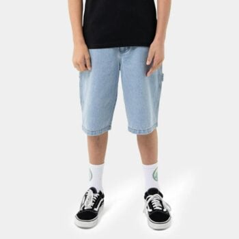 Santa Cruz Skateboards Classic Dot Baggy Shorts Light Washed Indigo. Santa Cruz Skateboards Walkshorts - Fitted Waist in Boys Walkshorts - Fitted Waist & Boys Shorts. Code: SB225-SH01