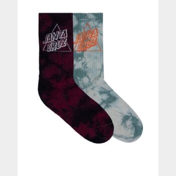 Santa Cruz Skateboards Not A Dot Crew Sock 2pack Maroon Tie Dye. Santa Cruz Skateboards Socks, Underwear, Pyjamas in Boys Socks, Underwear, Pyjamas & Boys Footwear. Code: SB225-SO05