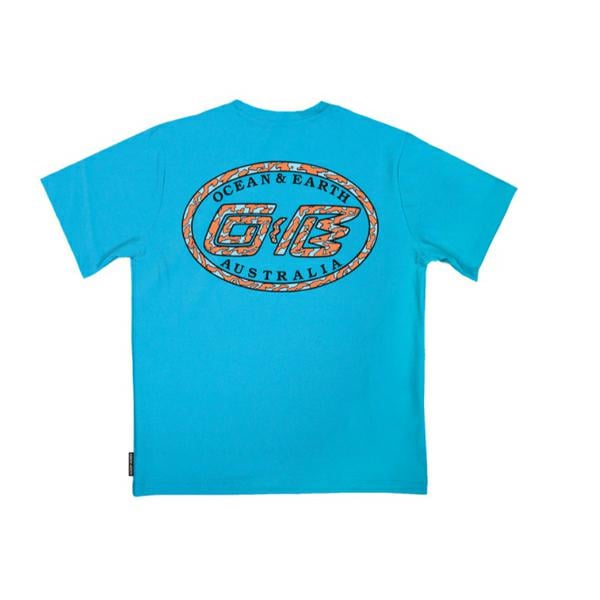 Ocean And Earth Boys T-shirt Rashie Ss Aqua Blue. Ocean And Earth Rashvests in Boys Rashvests & Boys Wetsuits. Code: SBRS13