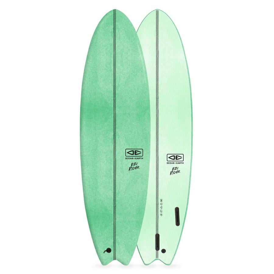 Ocean and Earth Ezi-Rider 7FT Softboard SPEARMINT, PINK23