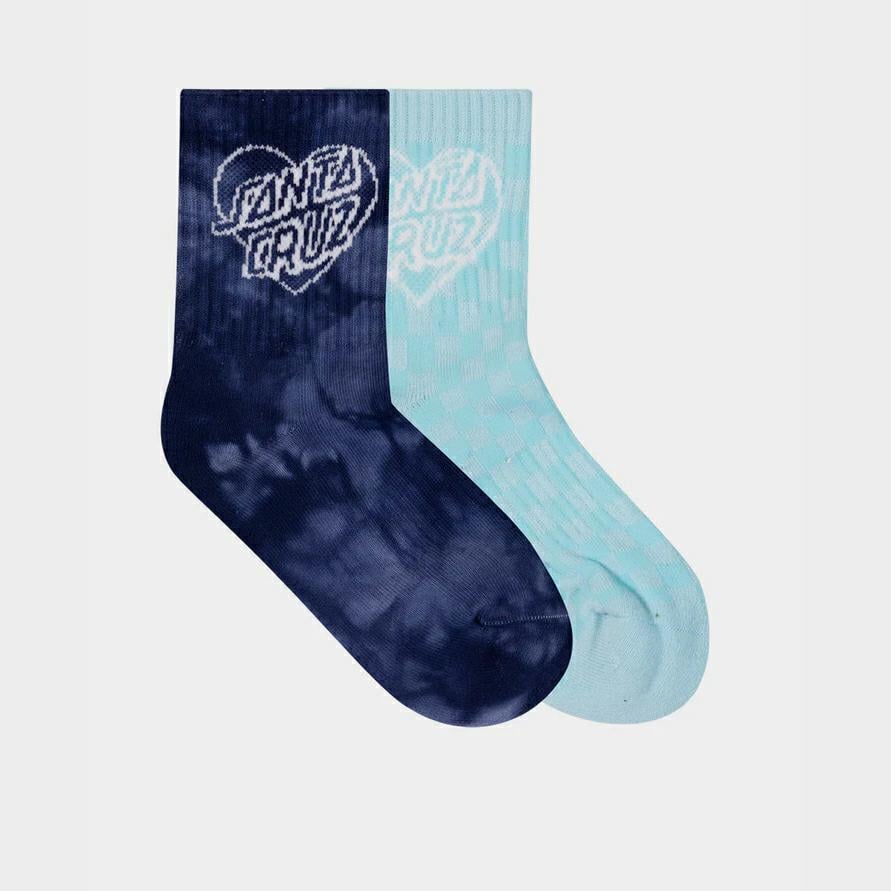 Santa Cruz Skateboards Heart Dot Hollow Md Sock Dark Blue Tyedye. Santa Cruz Skateboards Socks, Underwear, Pyjamas in Girls Socks, Underwear, Pyjamas & Girls Accessories. Code: SG225-SO05