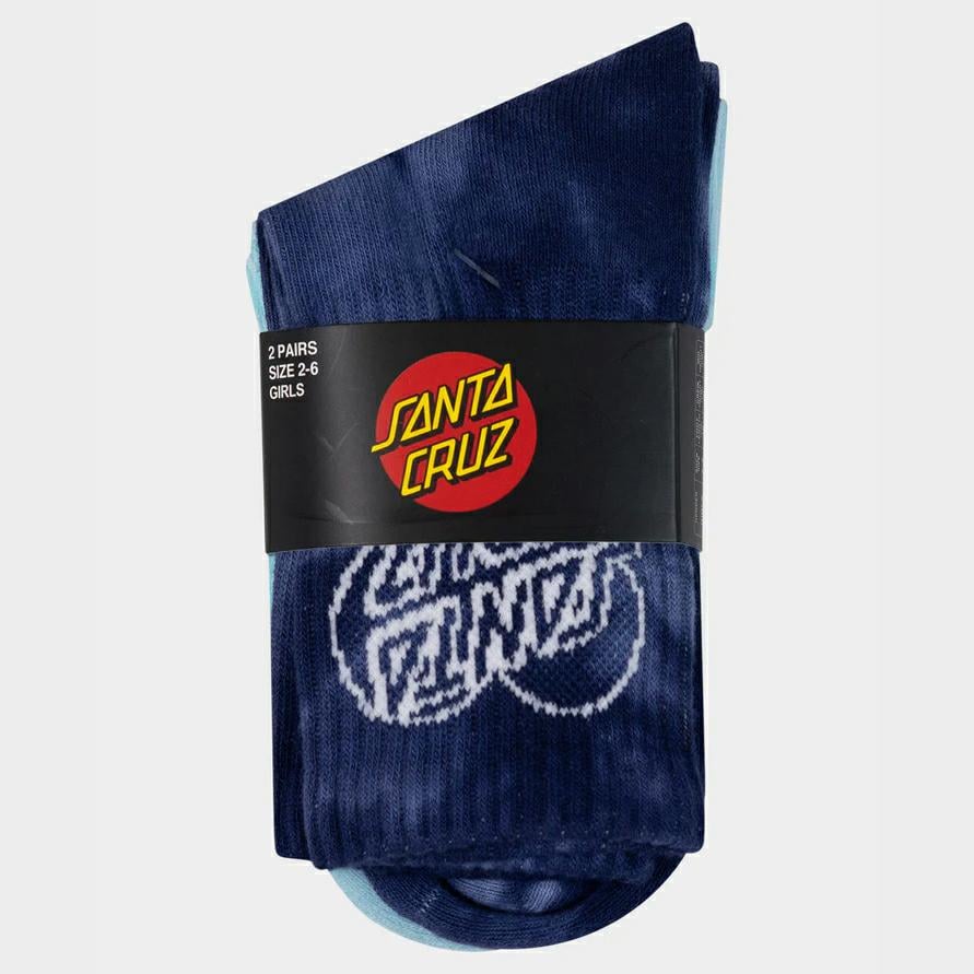 Santa Cruz Skateboards Heart Dot Hollow Md Sock Dark Blue Tyedye. Santa Cruz Skateboards Socks, Underwear, Pyjamas in Girls Socks, Underwear, Pyjamas & Girls Accessories. Code: SG225-SO05