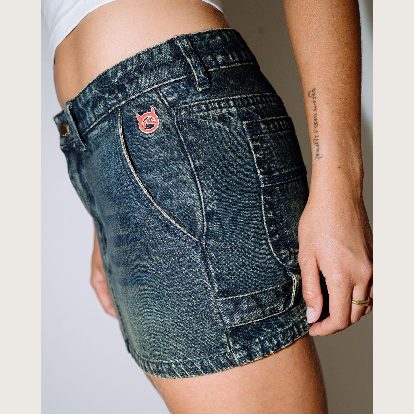 Rusty Billie Low Rise Denim Min Dark N Dirty. Rusty Skirts in Womens Skirts & Womens Skirts, Dresses & Jumpsuits. Code: SKL0634