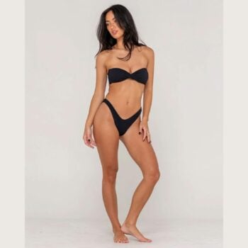 Rusty Sandalwood Bandeau Twist Black. Rusty Swimwear - Separates in Womens Swimwear - Separates & Womens Swimwear. Code: SWL1748