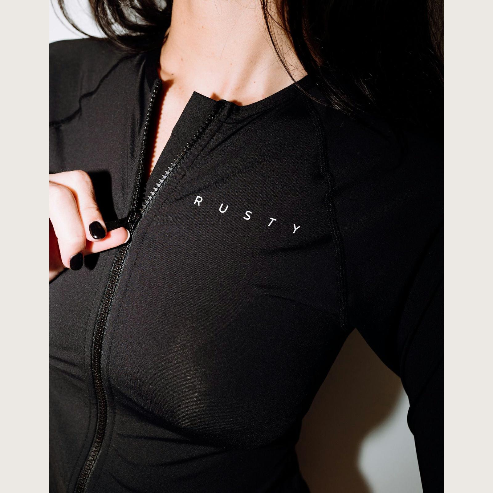 Rusty Essentials Zip Through Ls Black. Rusty Swimwear - Separates in Womens Swimwear - Separates & Womens Swimwear. Code: SWL1752