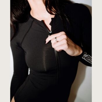 Rusty R2k Front Zip Long Sleeve Black. Rusty Rashvests in Womens Rashvests & Womens Wetsuits. Code: SWL1754
