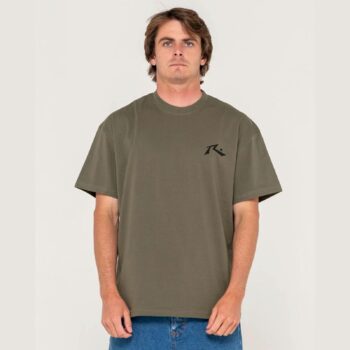 Rusty Competition Short Sleeve Savanna. Rusty Tees in Mens Tees & Mens T-shirts & Singlets. Code: TTM1612-