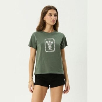 Afends Maisie Regular Tee Sycamore. Afends Tees in Womens Tees & Womens T-shirts & Singlets. Code: W253004