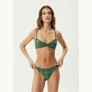 Afends Lonnie Bikini Top Hunter Green. Afends Swimwear - Separates in Womens Swimwear - Separates & Womens Shorts. Code: W253700