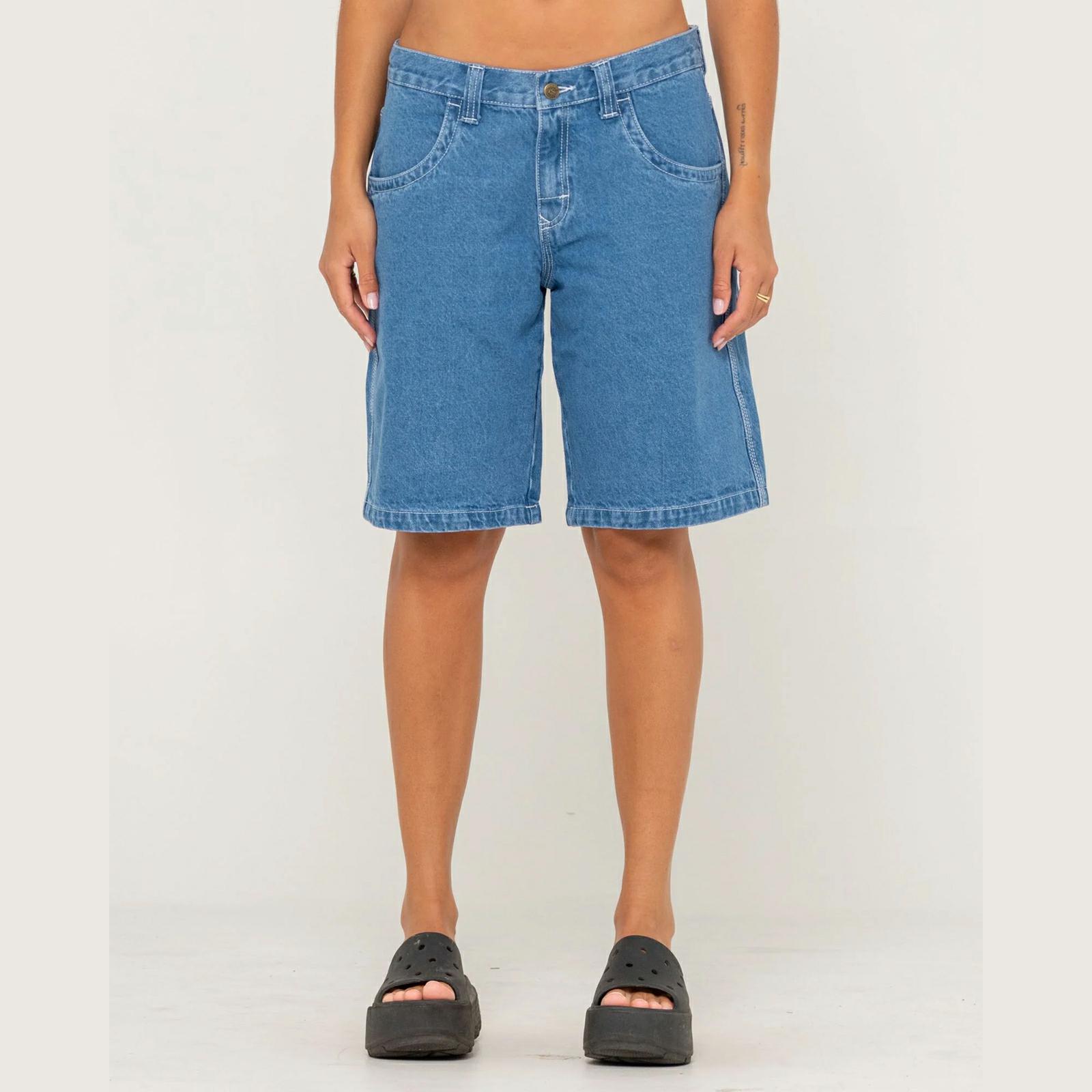 Rusty Flip Mommy Demin Shorts Mdy. Rusty Walkshorts - Fitted Waist in Womens Walkshorts - Fitted Waist & Womens Shorts. Code: WKL0808