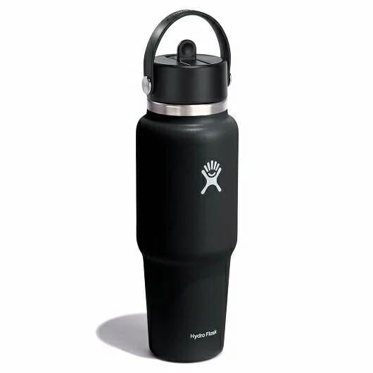 Hydro Flask 32oz Wide Straw Travel Black. Hydro Flask Drinkware in Generic Drinkware & Generic Accessories. Code: WT32BFS